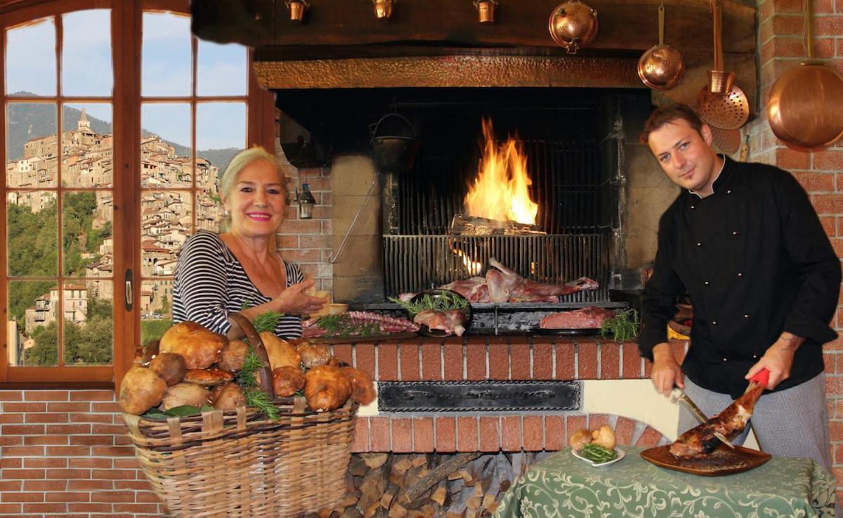 La Favorita Apricale B&B & Ristorante מראה חיצוני תמונה